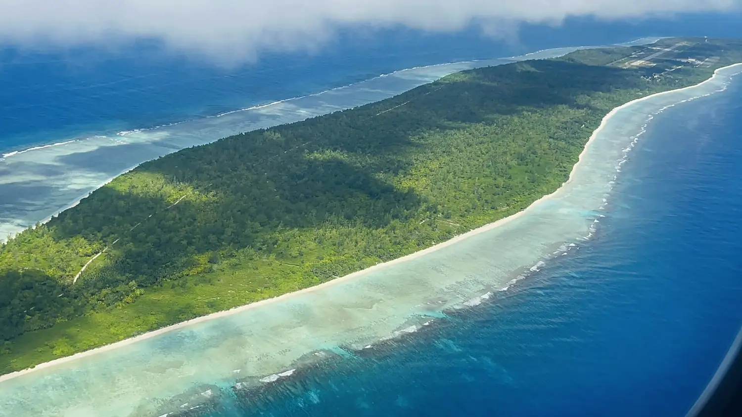 Agaléga Aerial View
