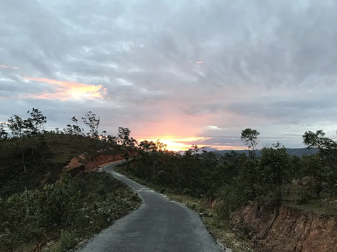 Sunrise at Silapui Village - Alor Island - East Nusa Tenggara