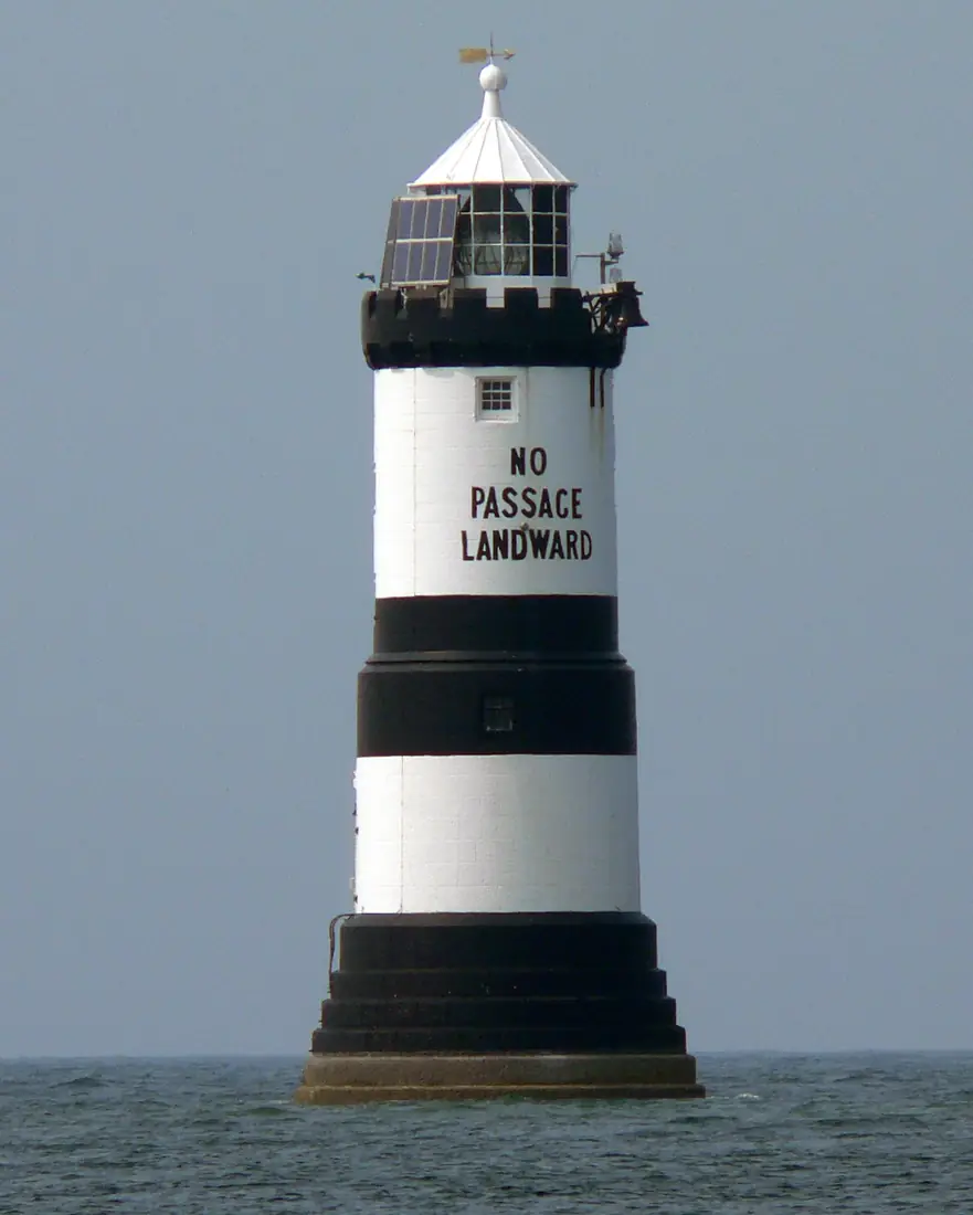 Penmon Lighthouse off Anglesey