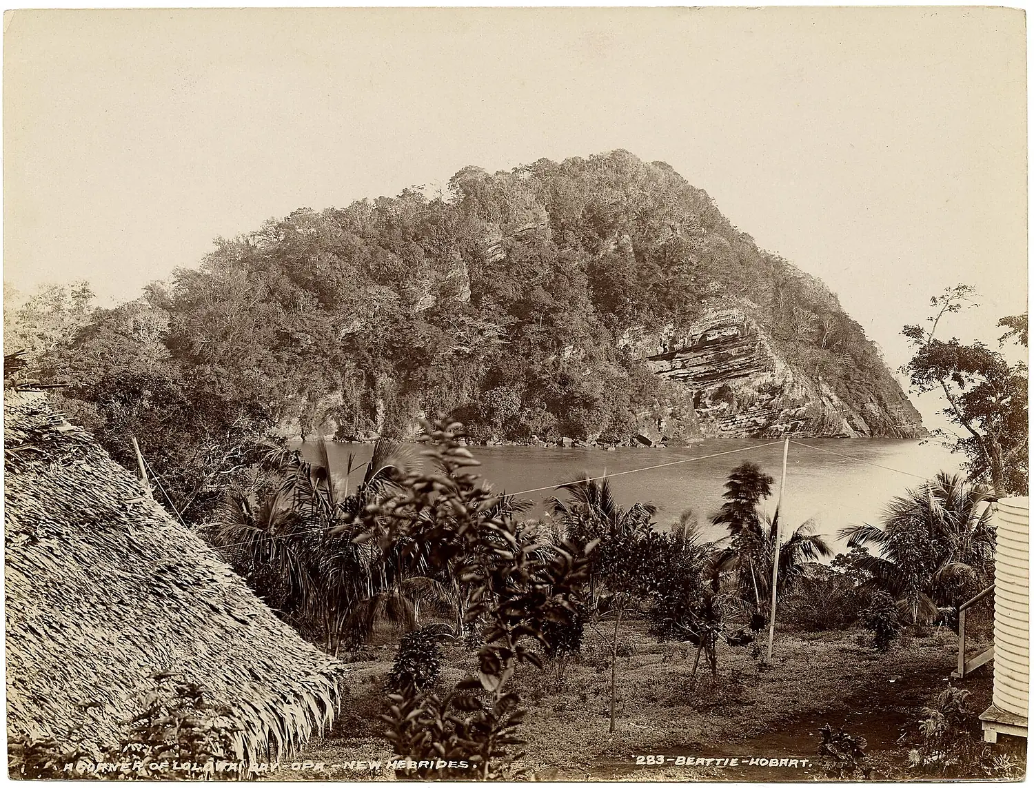 Lolowai Bay in Ambae 1906-1
