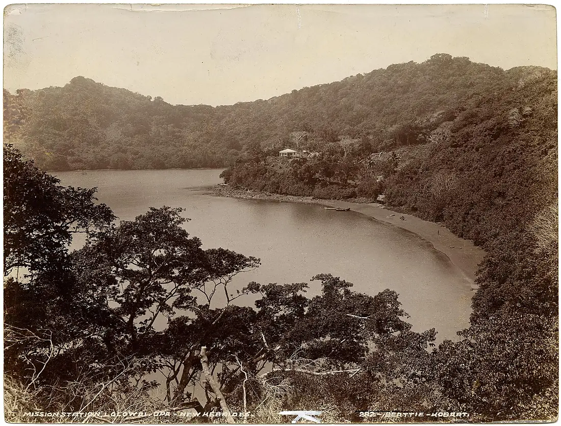 Lolowai Bay in Ambae 1906-2
