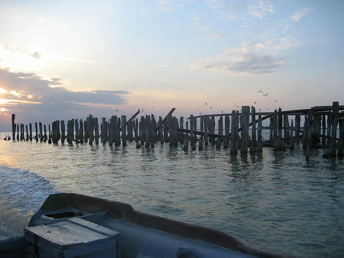 Bandar Torkaman - Old rail bridge