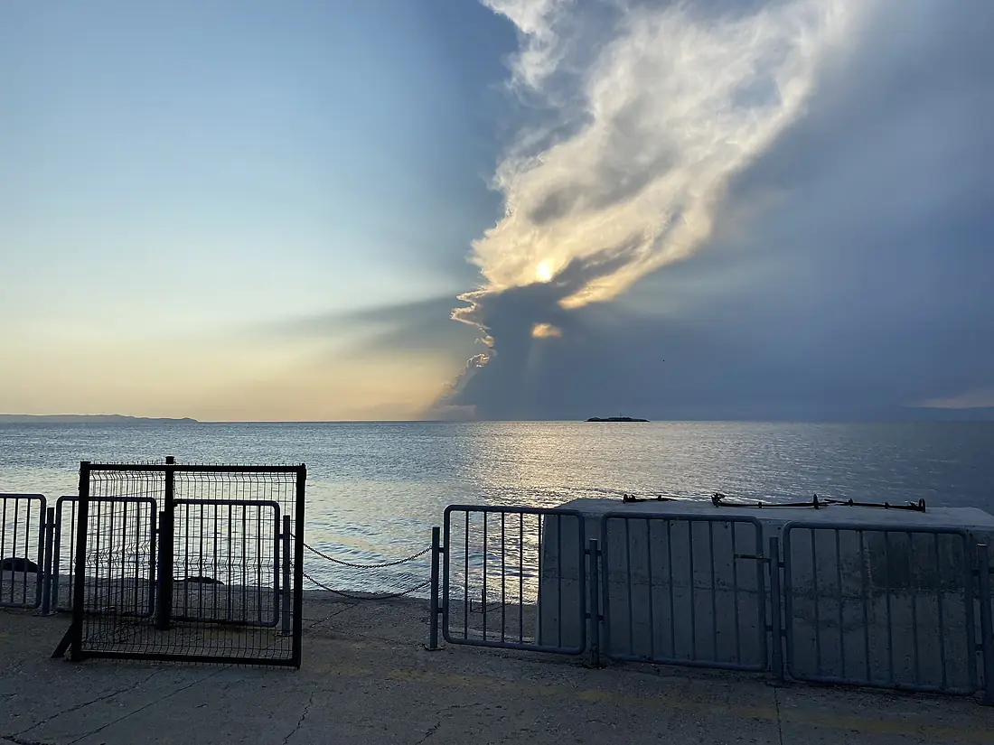 Sunset over Sea of Marmara from Avsa Island 2024