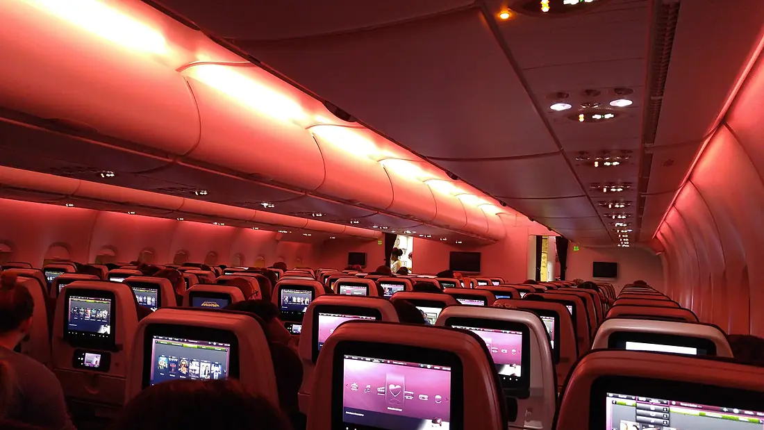 Qatar Airways A380-861, A7-APC, MSN 145 (02 2014), as QR 830 Doha (DOH) - Bangkok (BKK), Flight time 5 55 (28470431770)