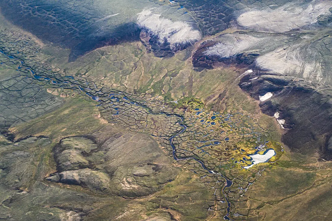 Thermokarst Landscape of Banks Island 03