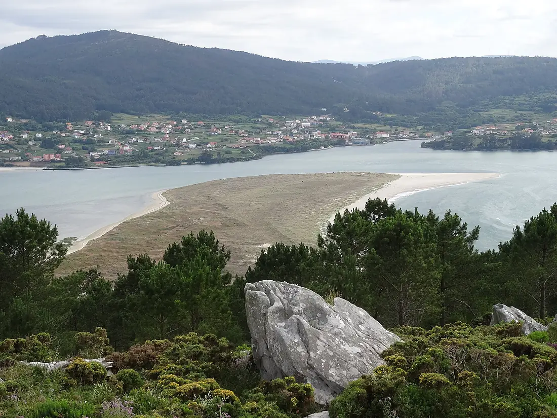 Praia de Barra dende Monte Branco, Ponteceso 2