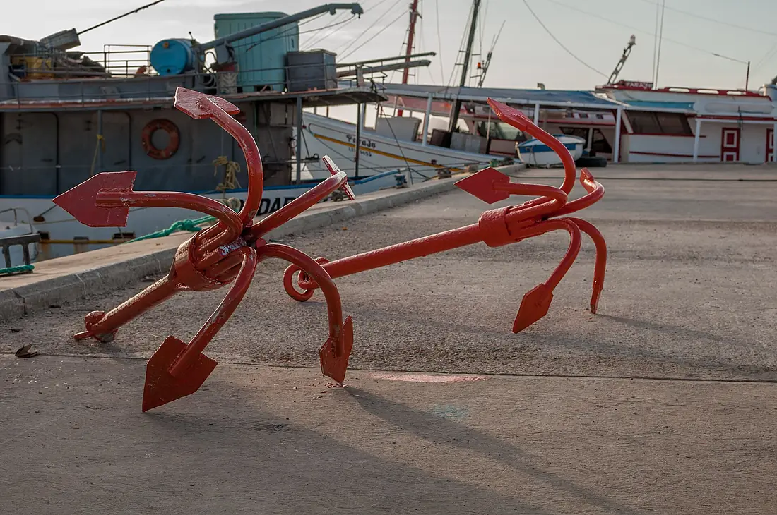 Anchors in Spring Chacachacare