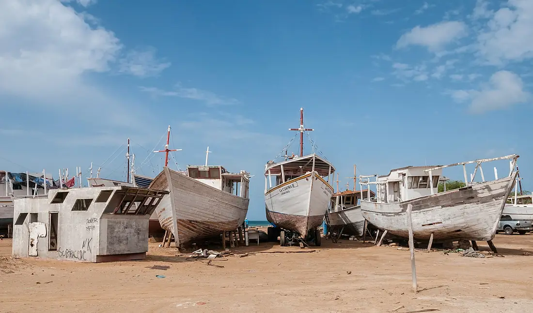 Boats in Chacachacare 2