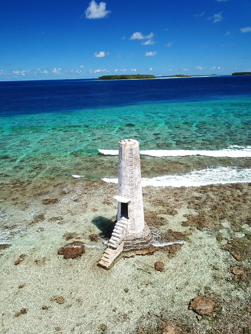 Chuuk lighthouse at North east