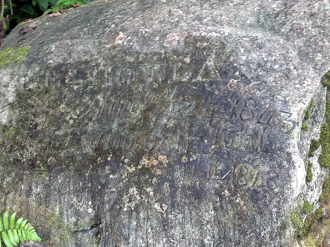 Inscripciones en piedra Isla del Coco
