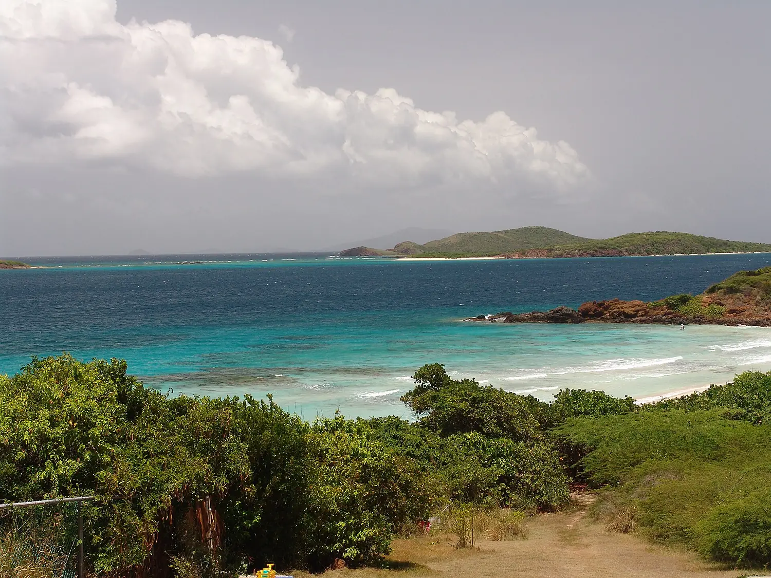 Beach at Culebra Island, Puerto Rico