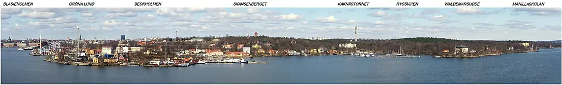 Södra Djurgården panorama 2010a