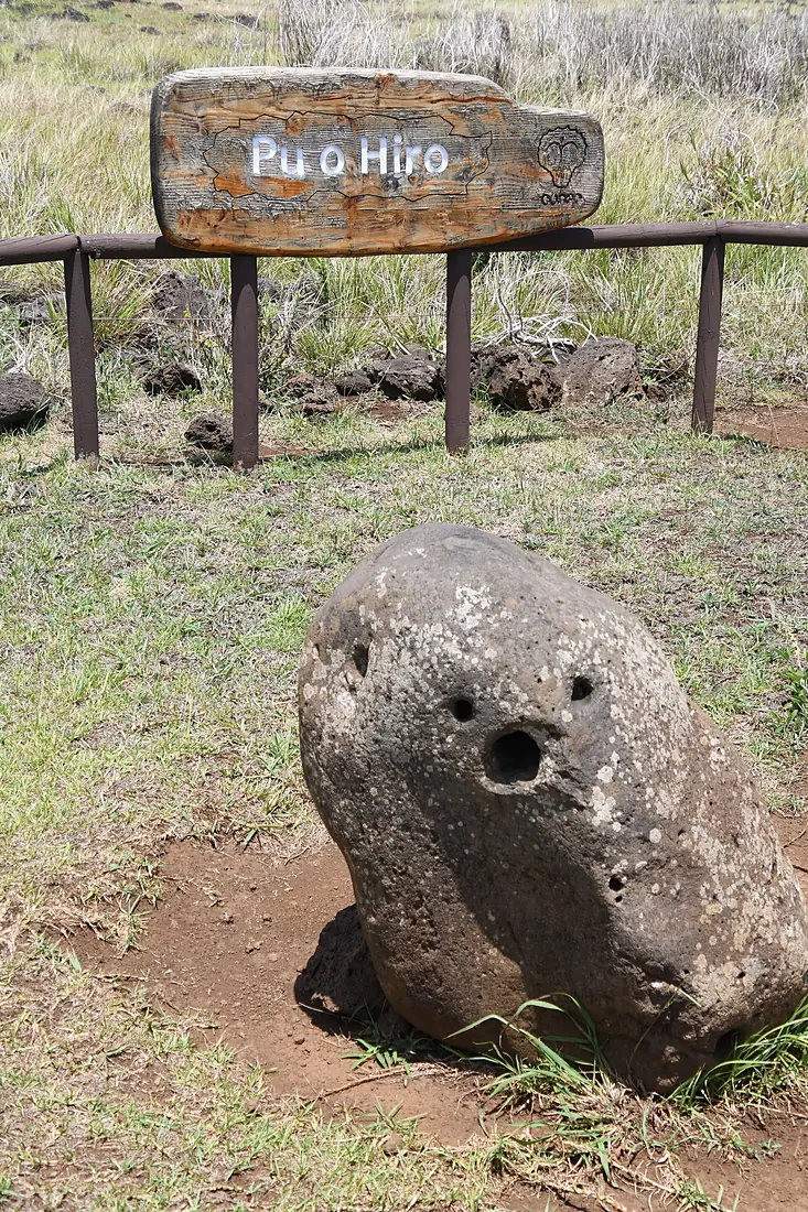 Pu o Hiro (Trumpet of Hiro) in Easter Island 2018
