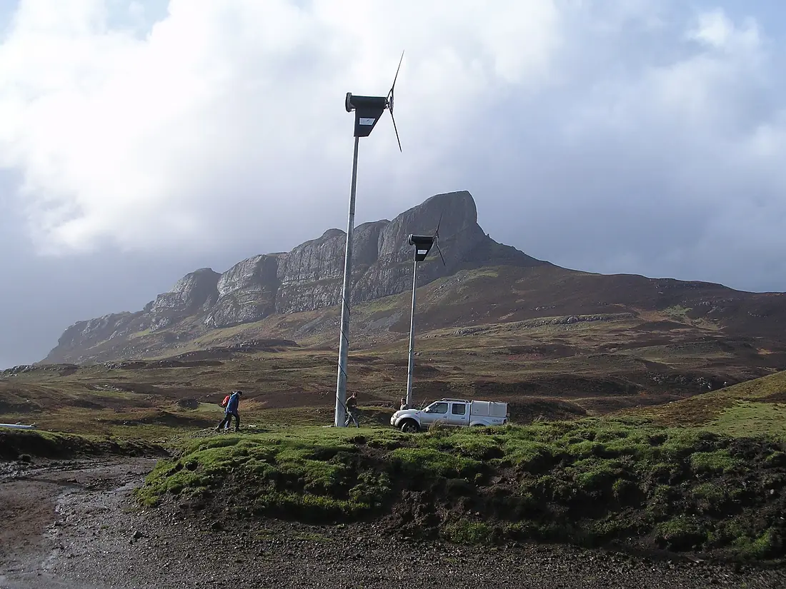Eigg wind turbines