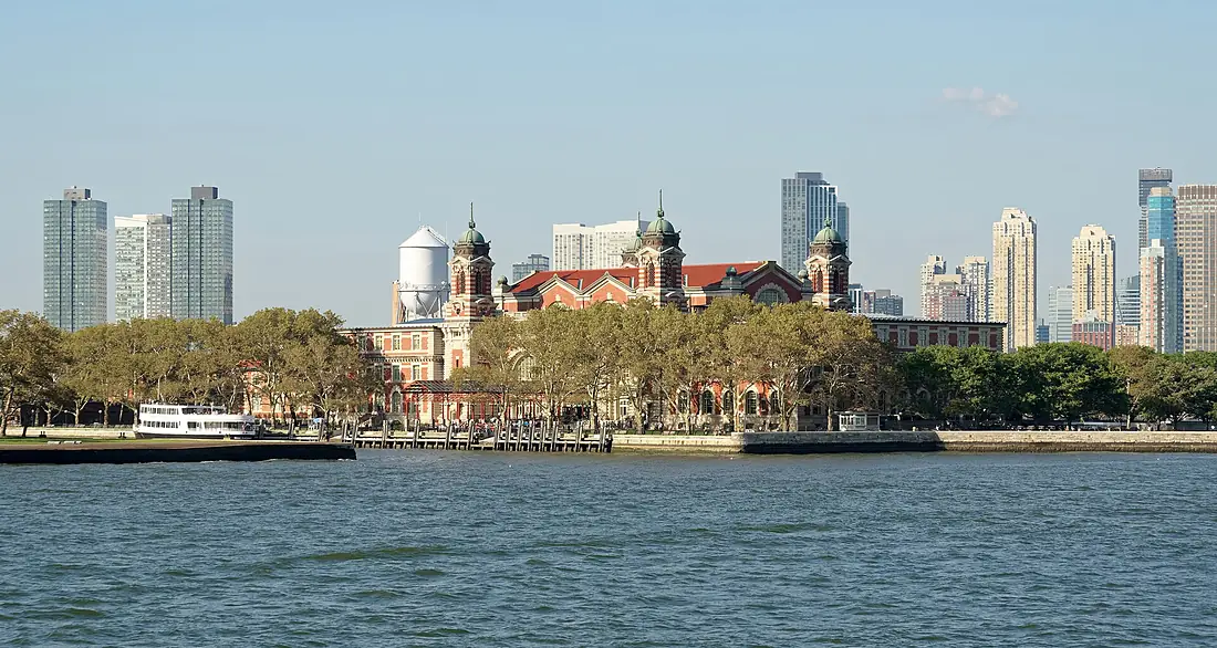Ellis Island with Jersey City in the background, 20231003 1610 2006
