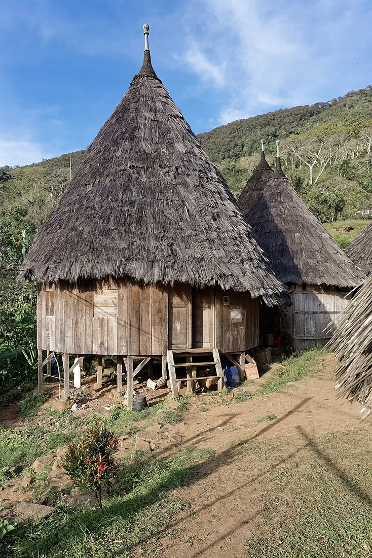 Huts in the village of Wae Rebo, Flores Island, Indonesia, 20250824 0724 3002