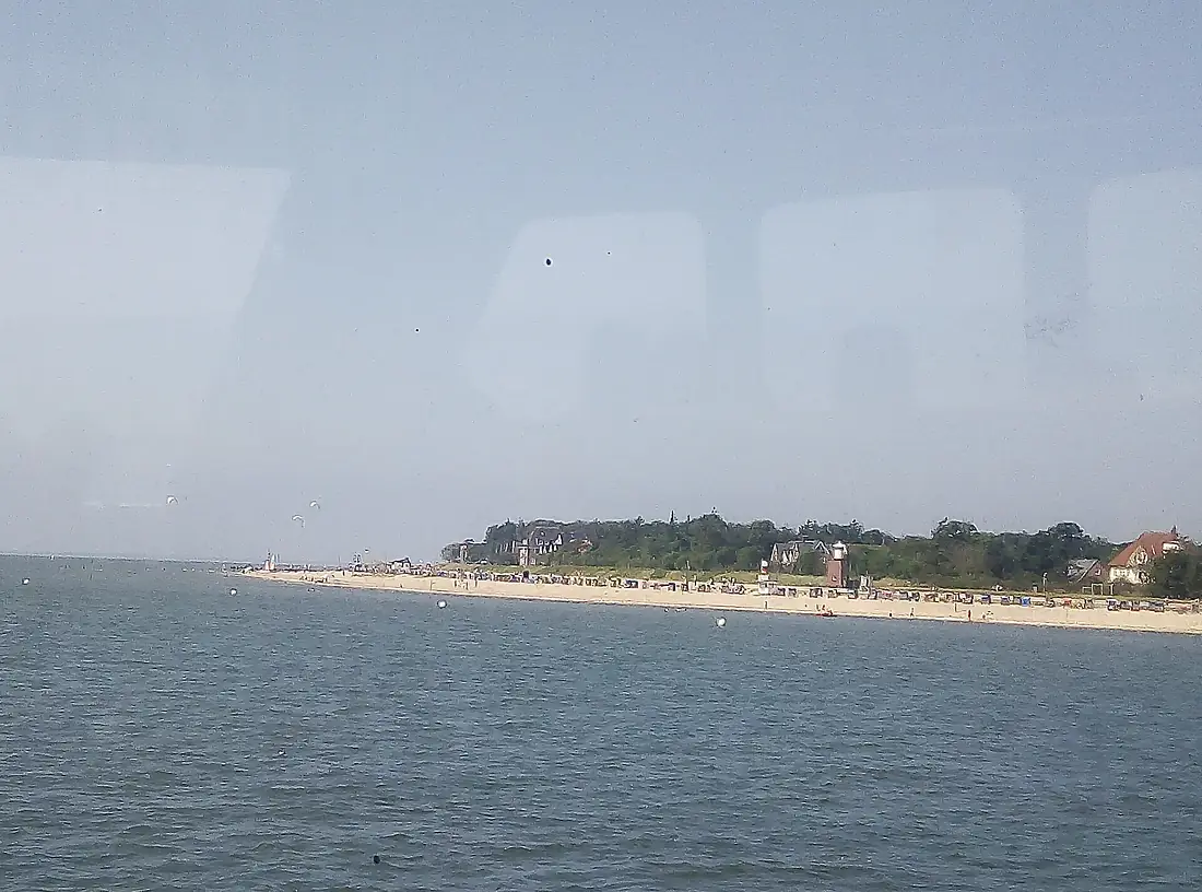 Blick auf Föhr von der Nordsee 2
