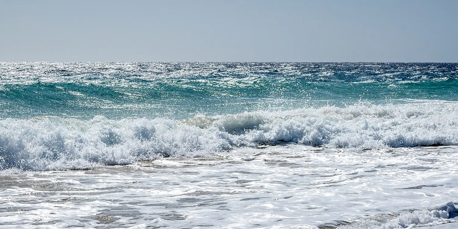 Morro Jable (Fuerteventura, Spain), Strand, Brandung -- 2025 -- 2465