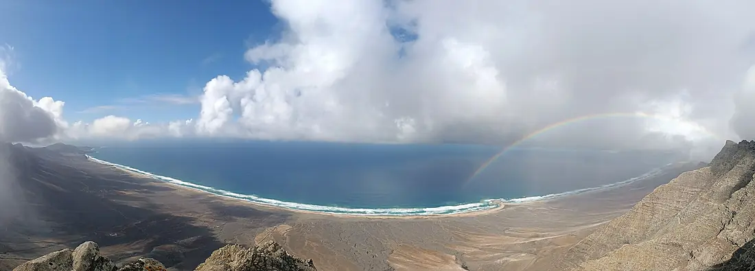 View from Pico de la Palma, Fuerteventura