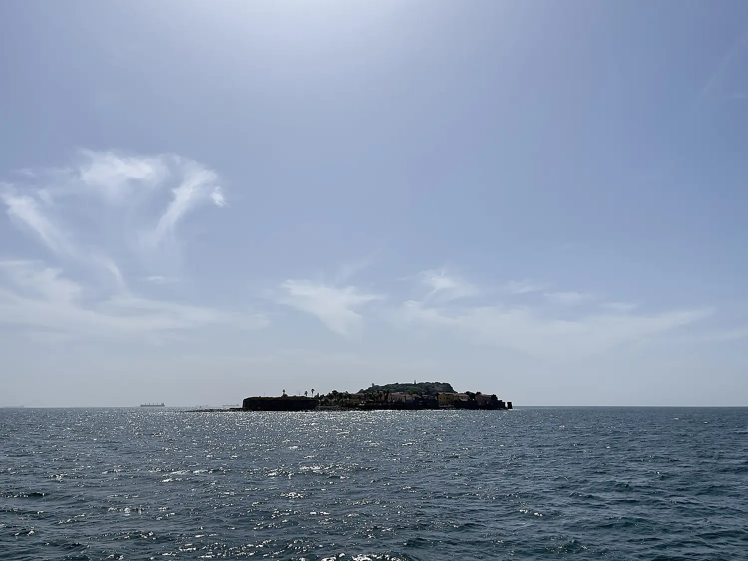 Île de Gorée vue de la chaloupe 15