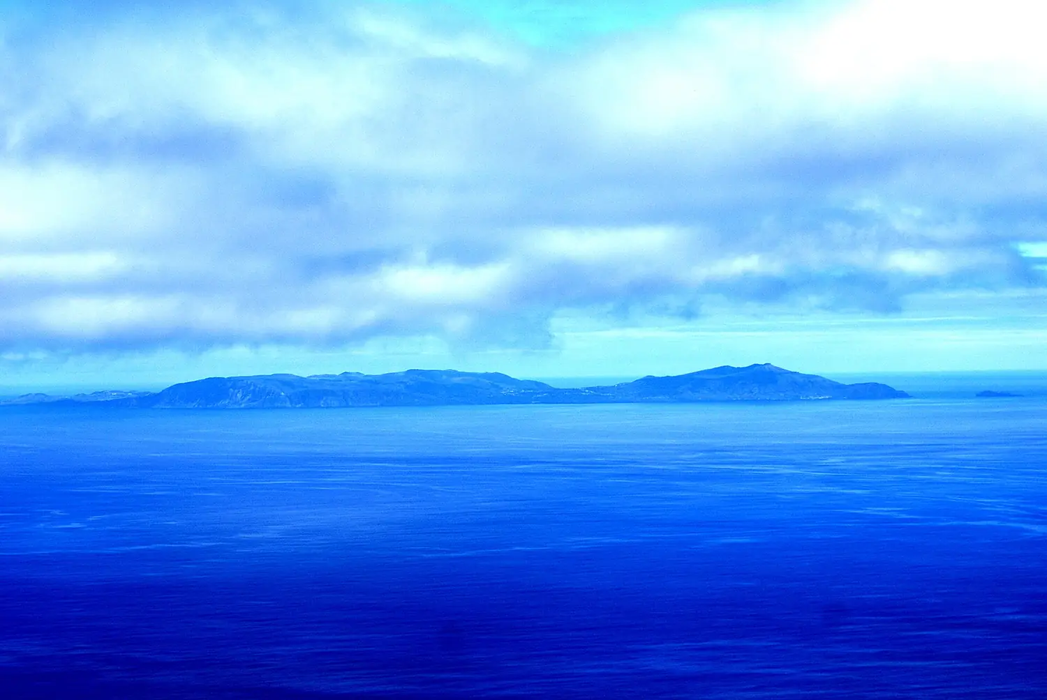 Ilha Graciosa vista do Toledo, Velas, ilha de São Jorge, Açores