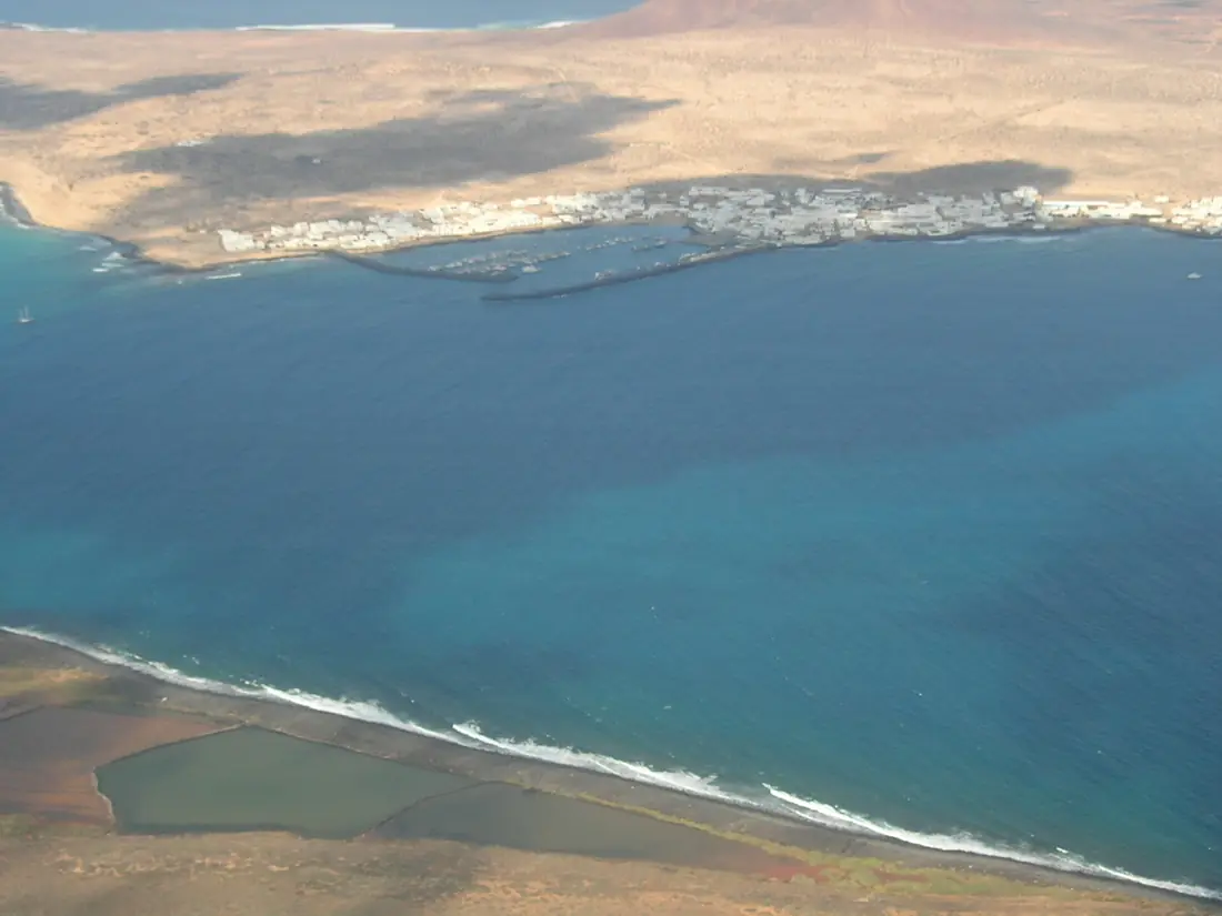 03 Salinas del Río, el Río i la Caleta del Sebo, a la Graciosa