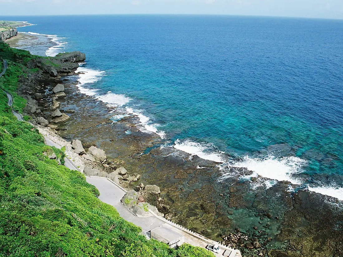 View from WAJI (The springwater goes out) Okinawa,JAPAN