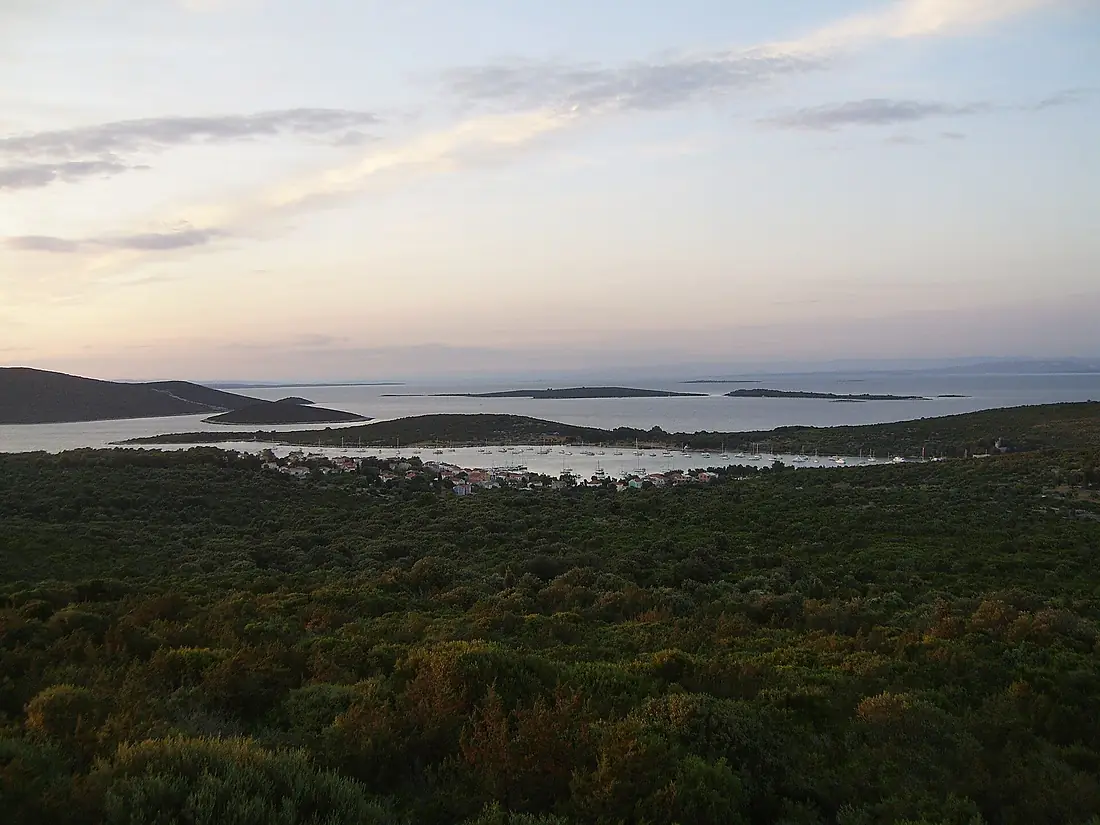 Ilovik - pogled s vrha Did
