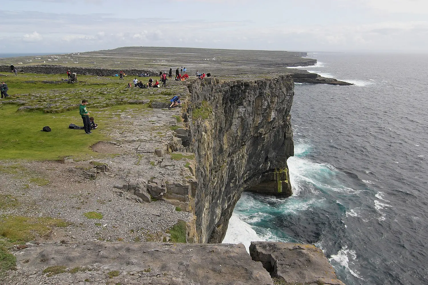 Inishmore cliffs at Dun Aengus