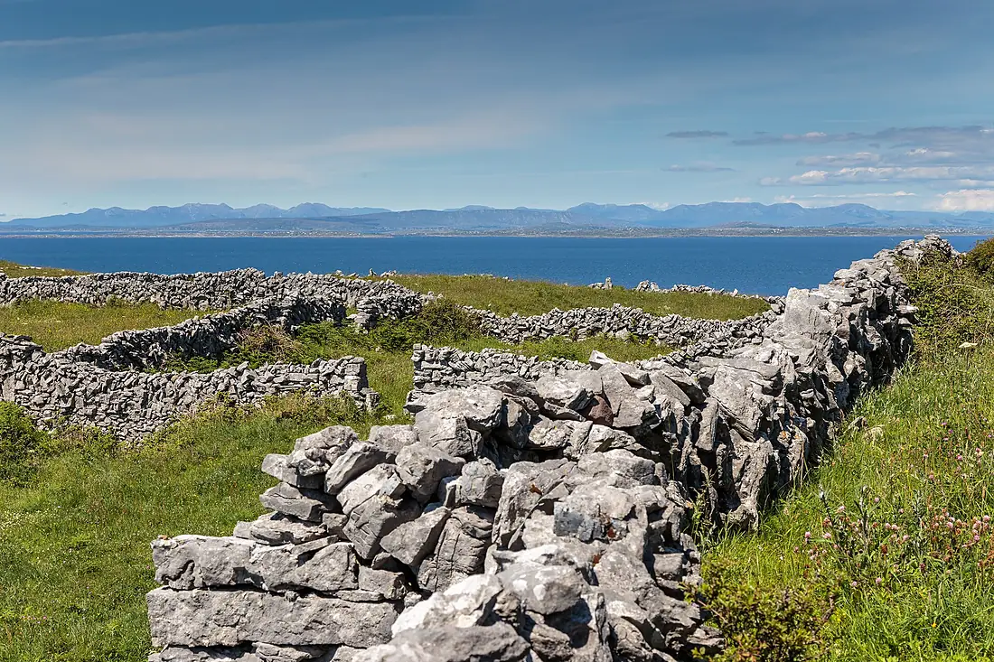 Aran Islands - stone walls on Inishmore, Co. Galway (2014)
