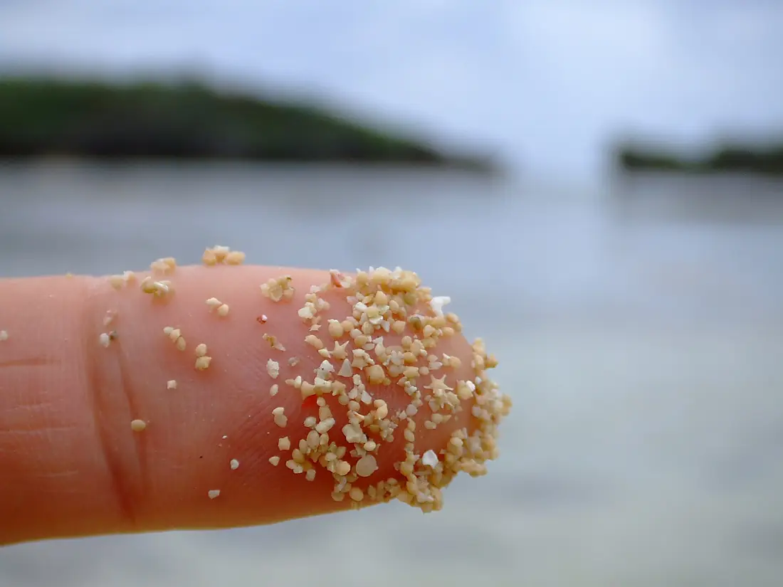 Star sand Iriomote