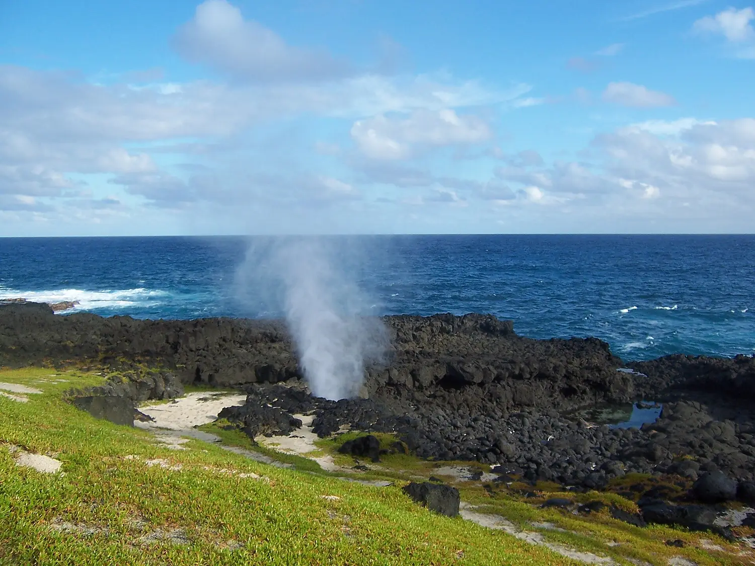 Rolas Furnas Geysir Sao Tome e Principe