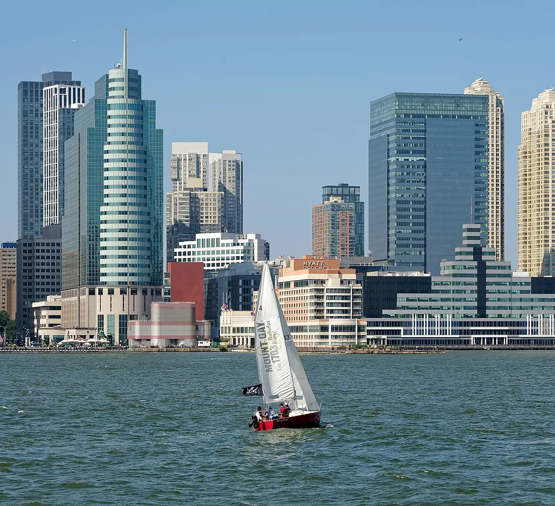 Jersey City, New Jersey, view from Hudson River, 20231001 1148 1062
