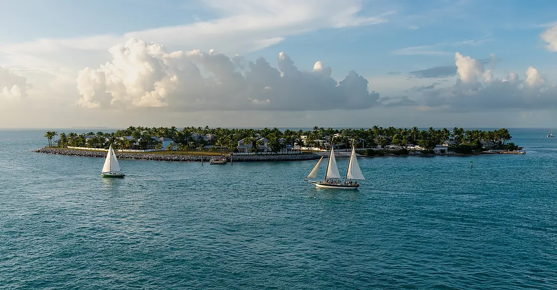 Sunset Key and Sailboats, Florida, 2025
