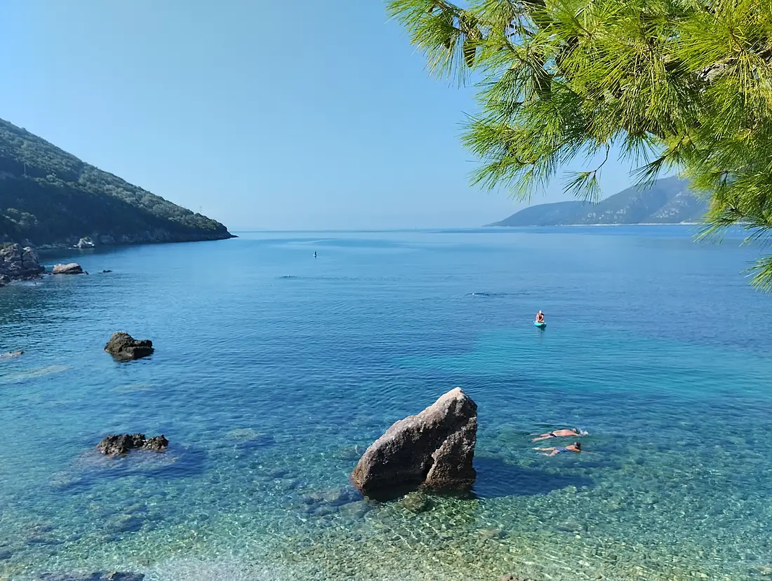 Beach in Vasiliki Lefkada