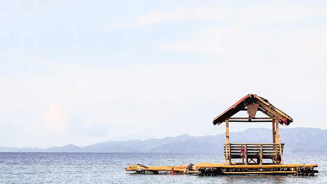 A Floating Hut Leyte