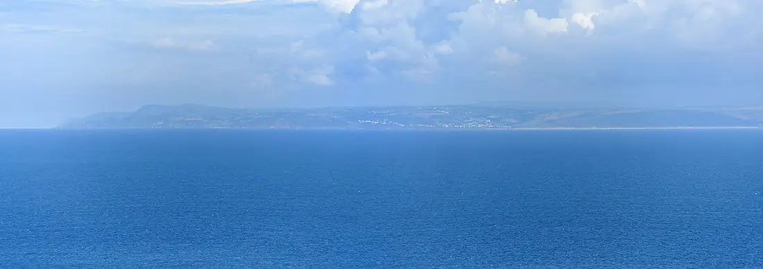Devon coast from Lundy