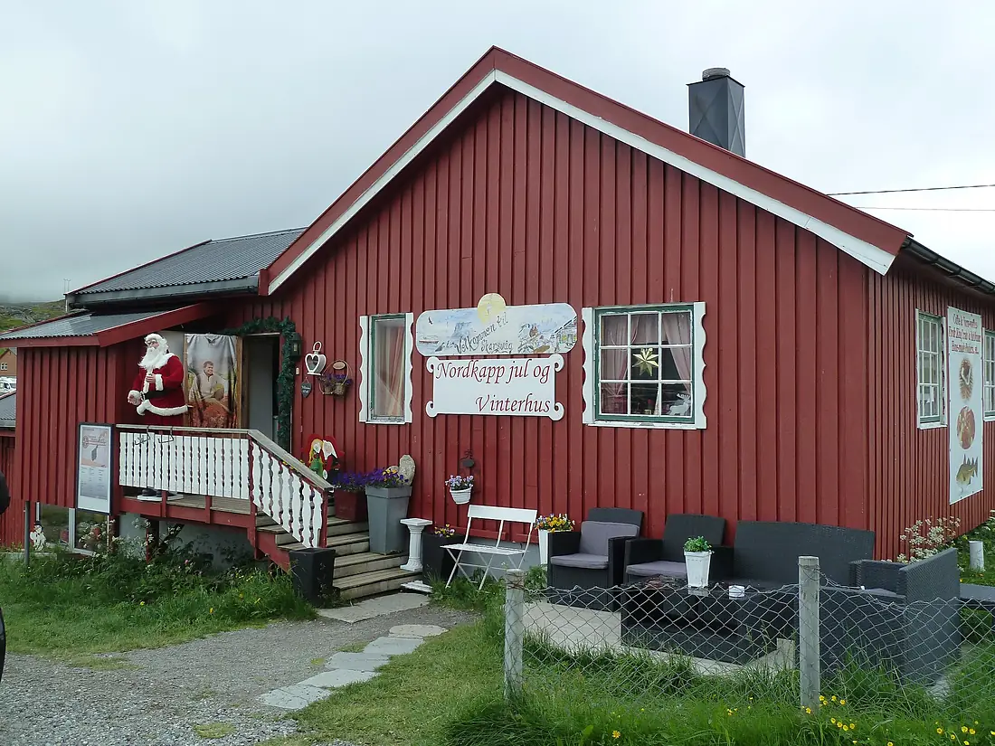 Das Weihnachtshaus auf Magerøya