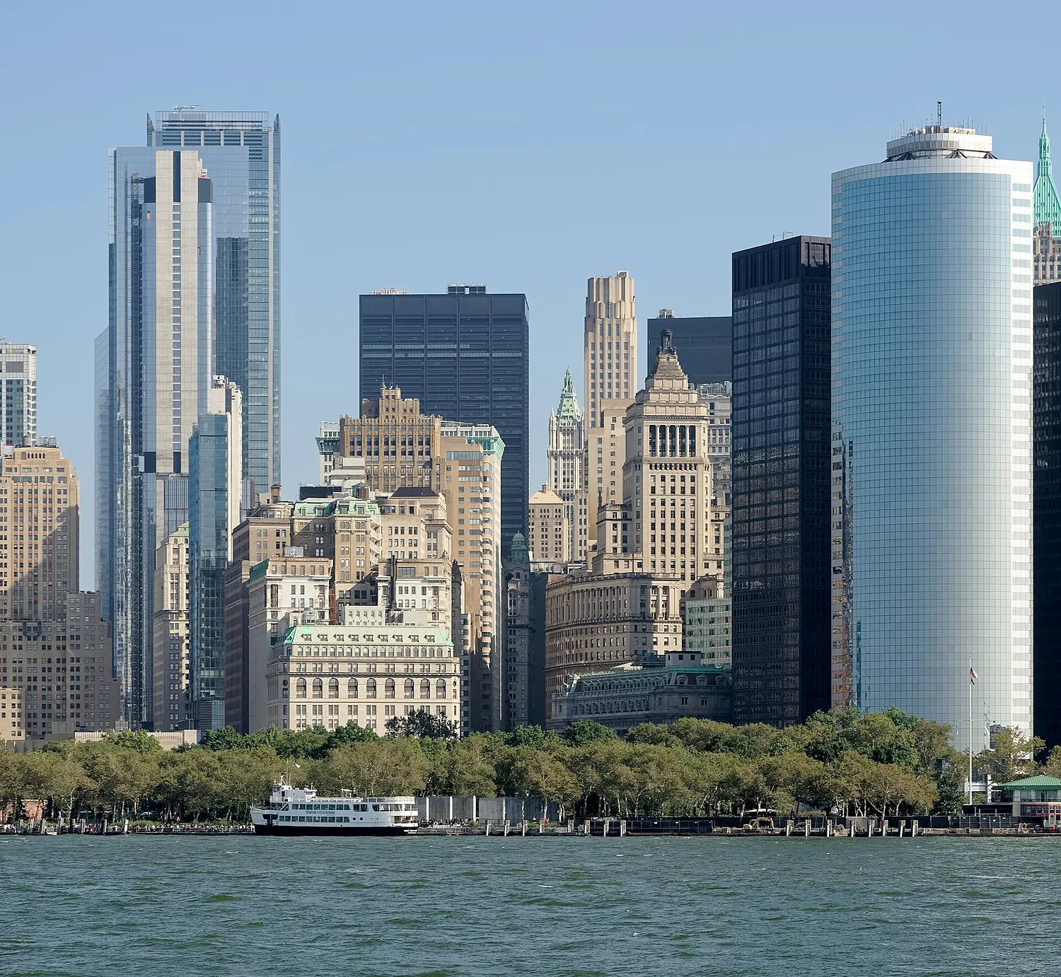 View of Manhattan from Circle Line Sightseeing boat, NYC, 20231001 1044 0909
