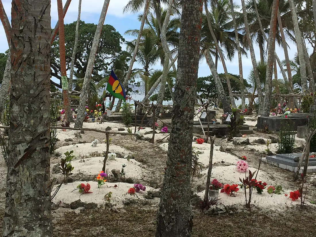 Cimetière île de Maré Nouvelle Calédonie