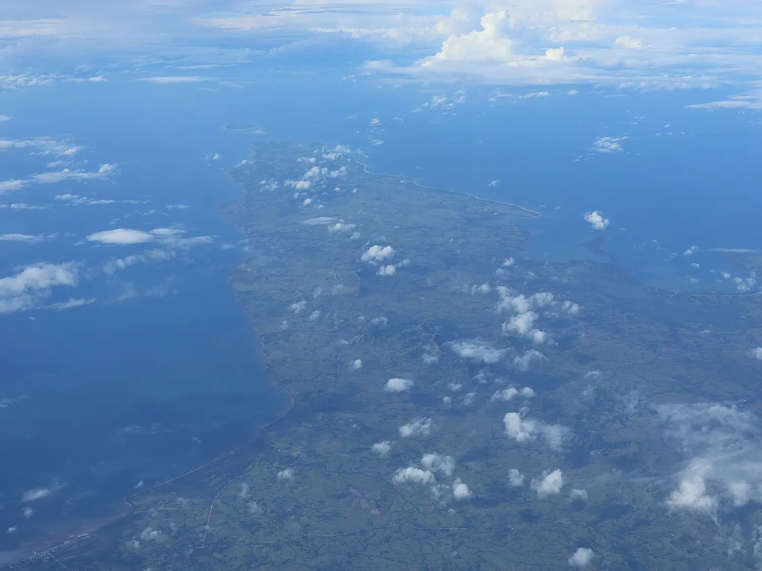 Masbate island from air (Masbate; 11-24-2021)