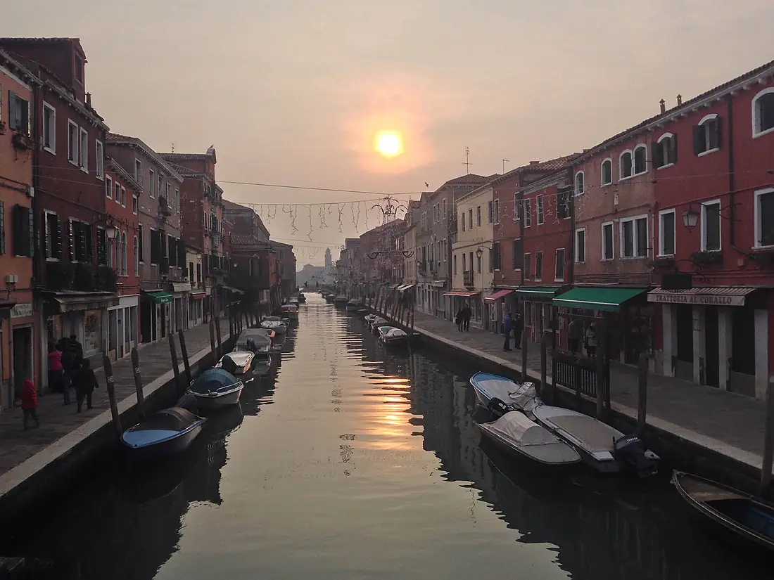 Murano sunset