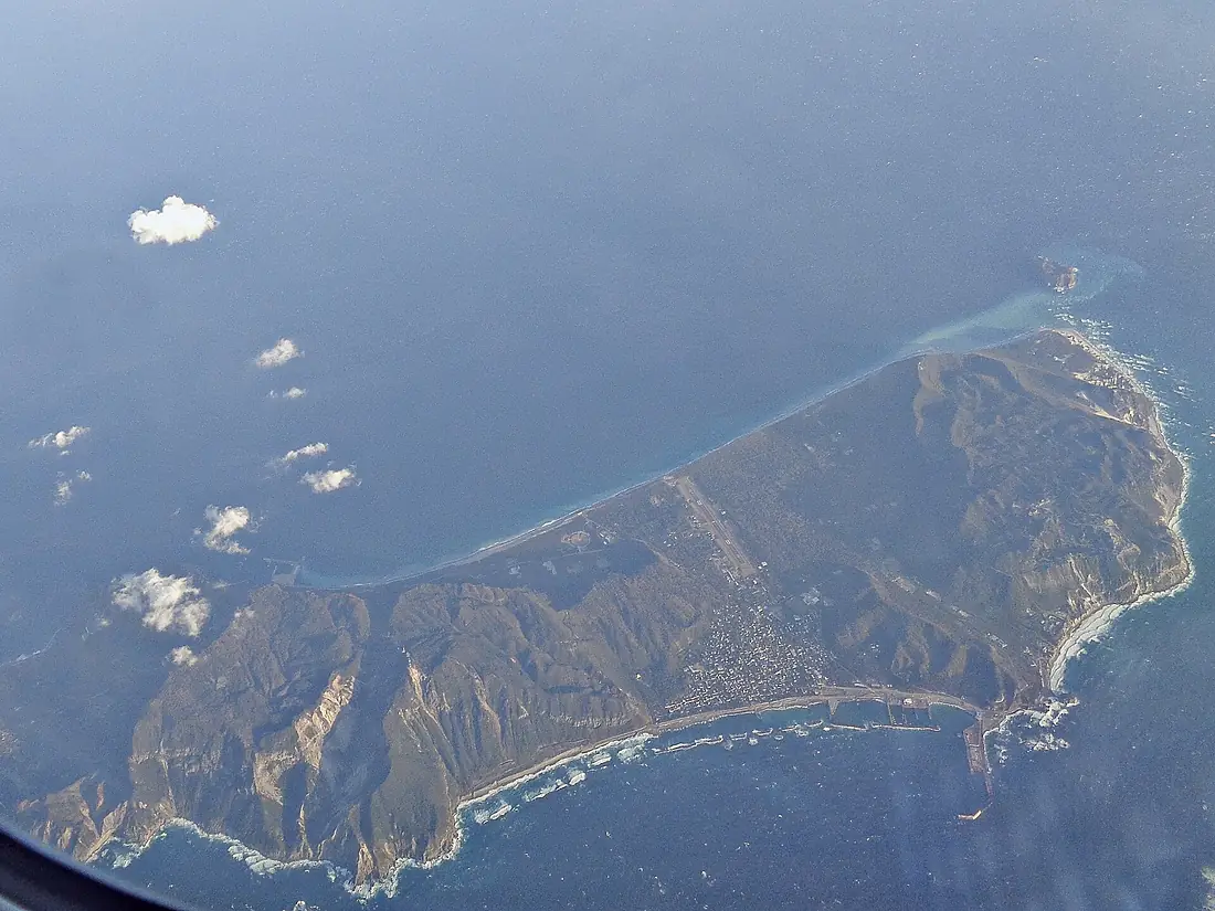 Niijima island aerial shoot