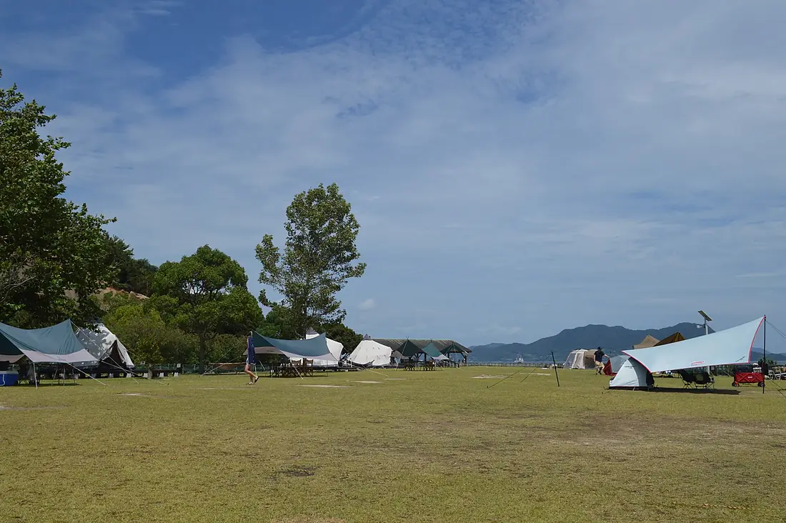 Okunoshima camp site 2021-08 ac