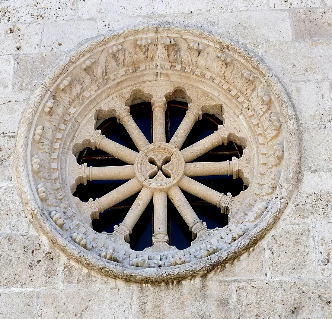 Perast Gospa od Škrpjela - Fensterrose