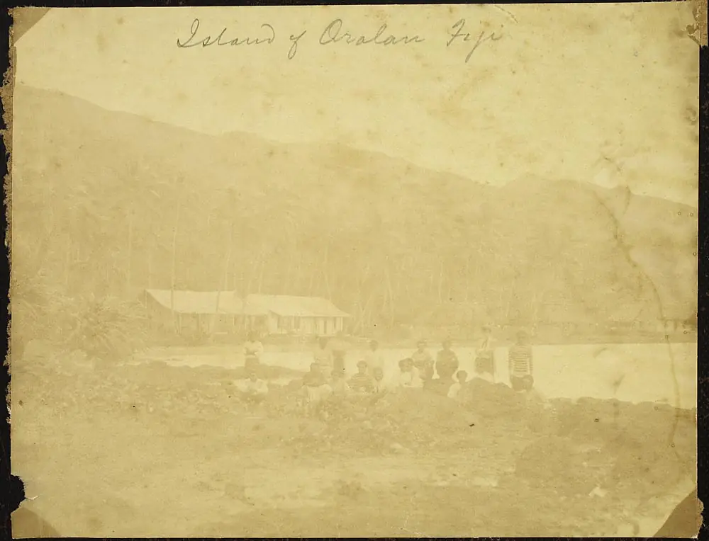 Island of Ovalau, Fiji, 1861