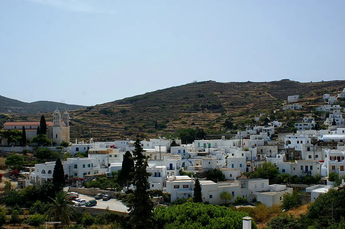 Lefkes (Paros) Village View