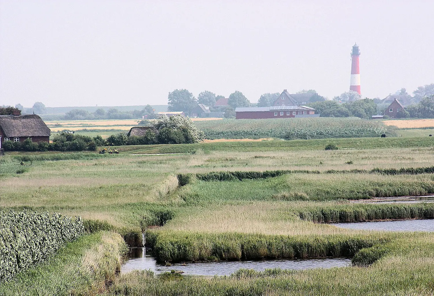 Pellworm, view to the lighthouse