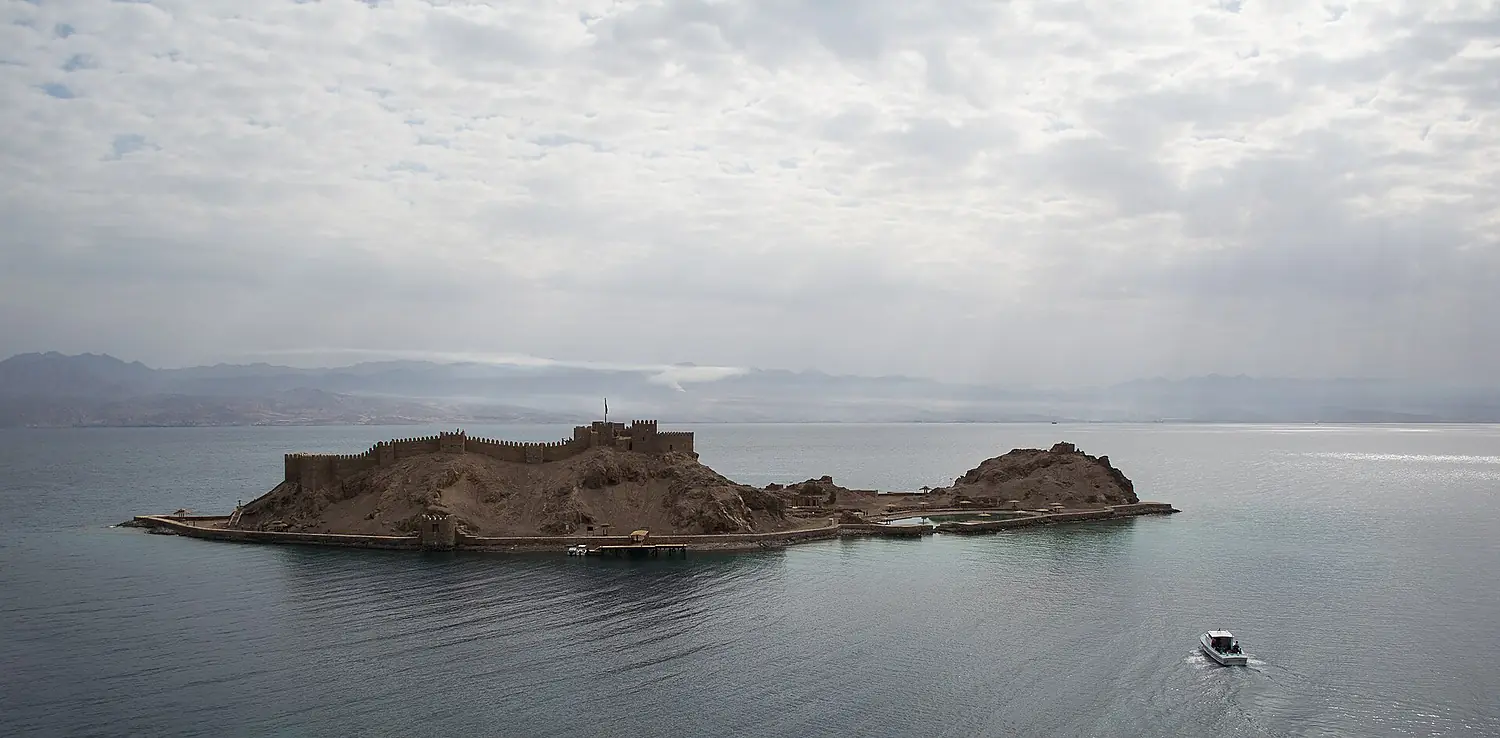 Salah El Din fortress on Pharaoh island