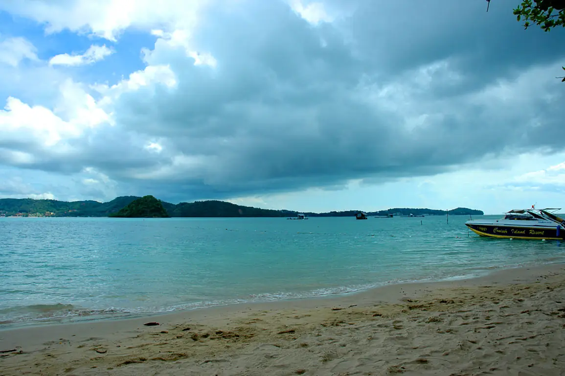 Phuket viewed from Koh Lon